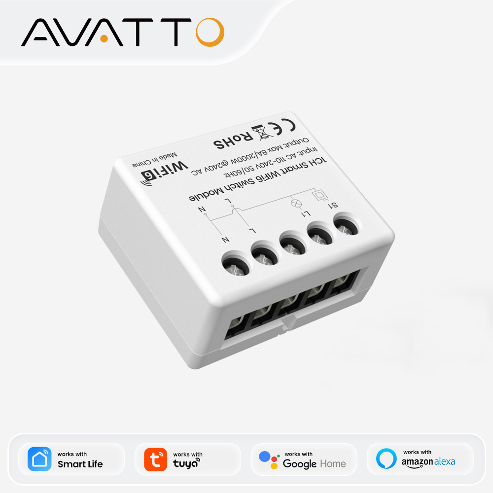 AVATTO Tuya WiFi 6 Mini Smart  - đánh giá và giá Smart Home Lighting Control