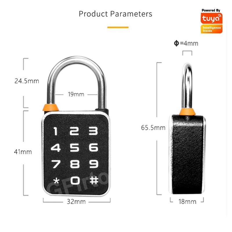 Tuya Bluetooth APP Password Co - đánh giá và giá Smart Home Lock