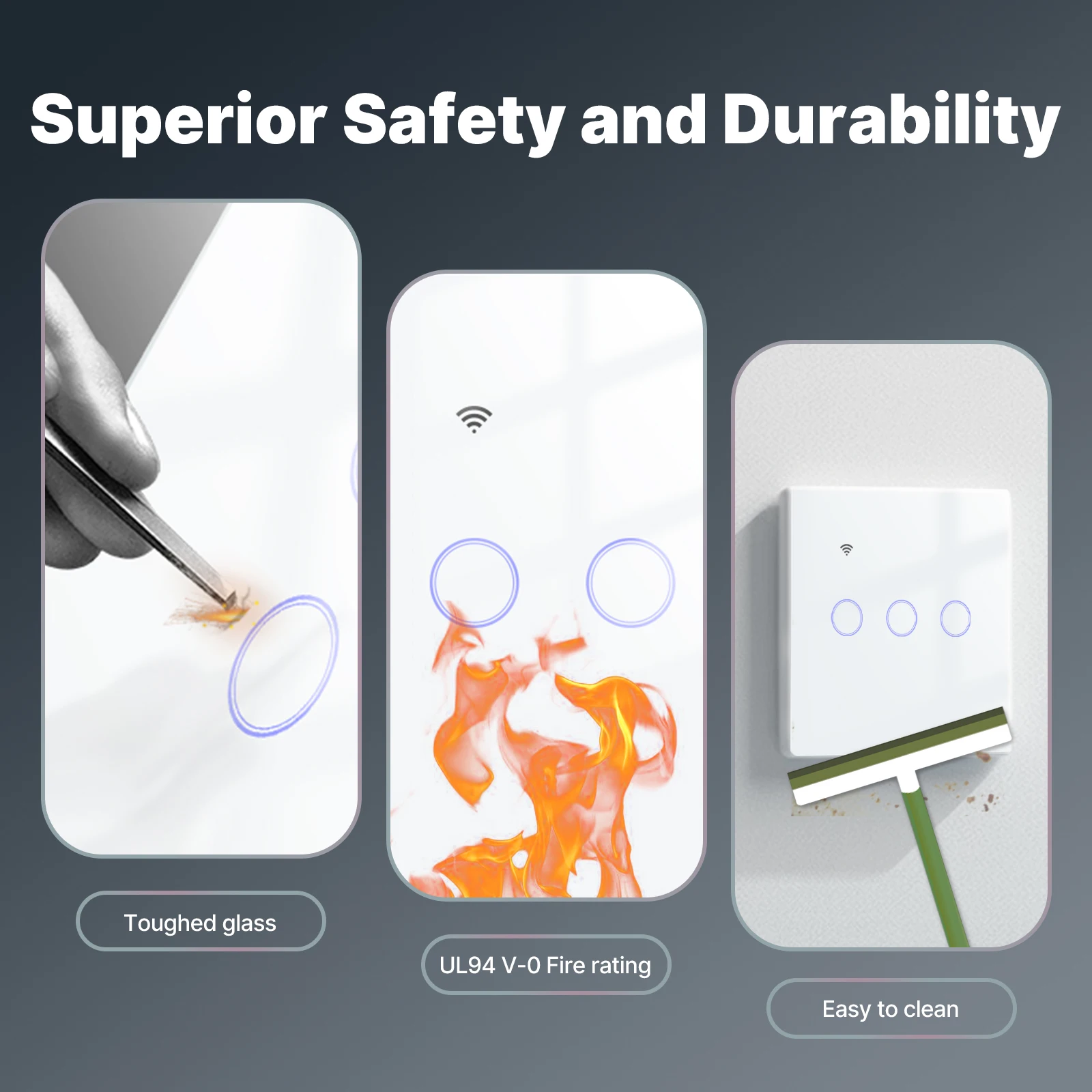 Tuya WiFi Smart Light Switch G - đánh giá và giá Smart Home Lighting Control