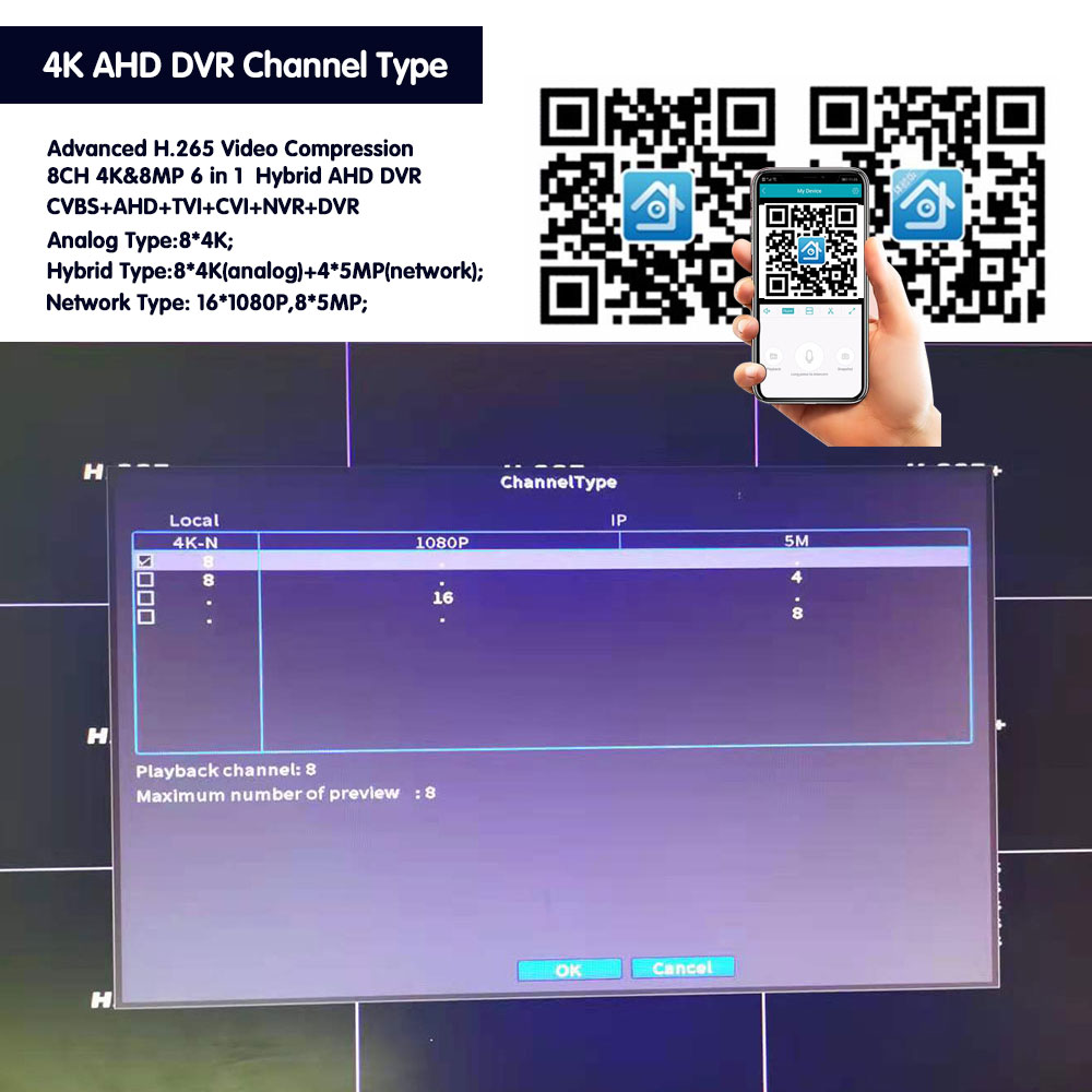 NINIVISION 8CH 4K AHD DVR AI H - đánh giá và giá Smart Home Microsoft