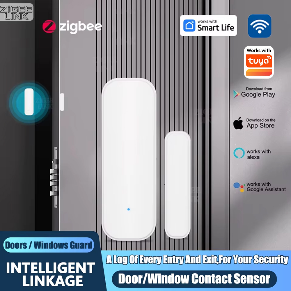 ZigBee Door Window Sensor Wire - đánh giá và giá Wireless Door Sensor