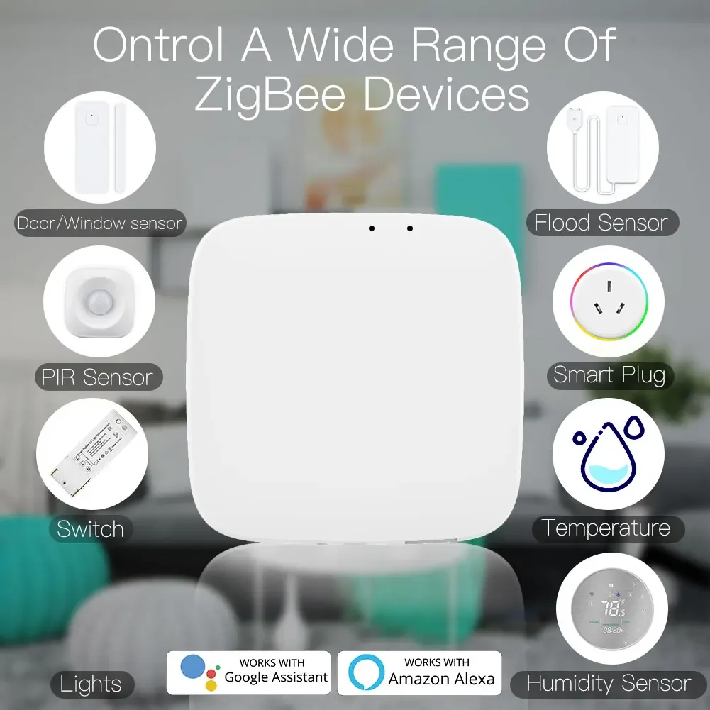 Tuya ZigBee 3.0 Smart Gateway  - đánh giá và giá Smart Home Zigbee 3.0