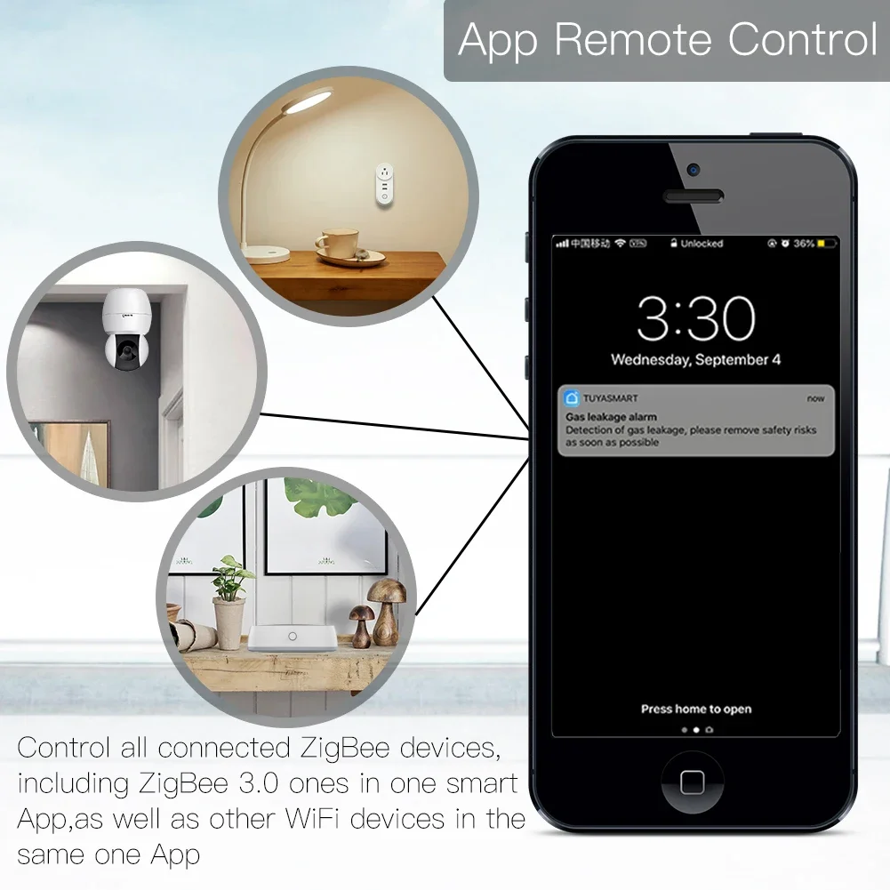 Tuya ZigBee 3.0 Smart Gateway  - đánh giá và giá Smart Home Zigbee 3.0